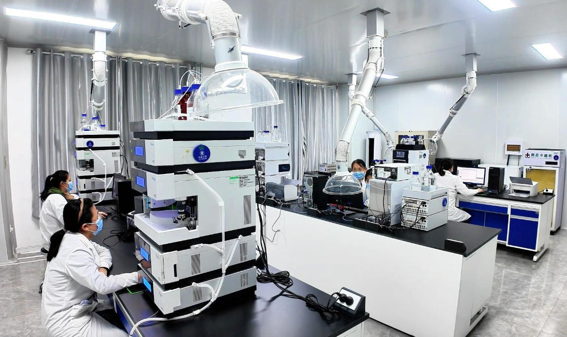 鑫煜制藥檢驗(yàn)中心。受訪企業(yè)供圖