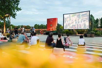 上海國(guó)際電影節(jié)露天放映。主辦方供圖